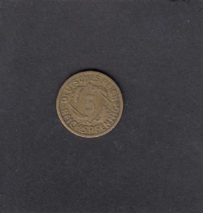 Beschrijving: 5 Pfennig